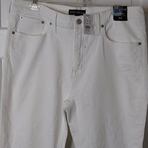 Ems off white boot cut jeans